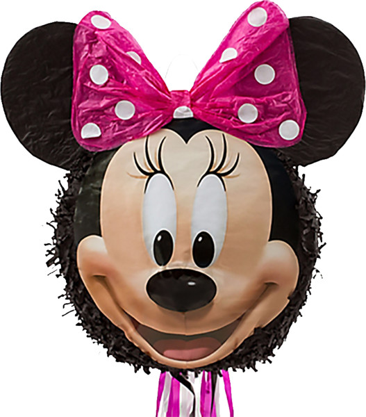Glad Minnie Mouse tåg pinata