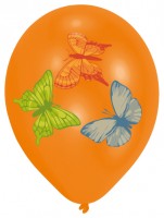 Vorschau: 8er Set Fly Like A Butterfly Luftballons