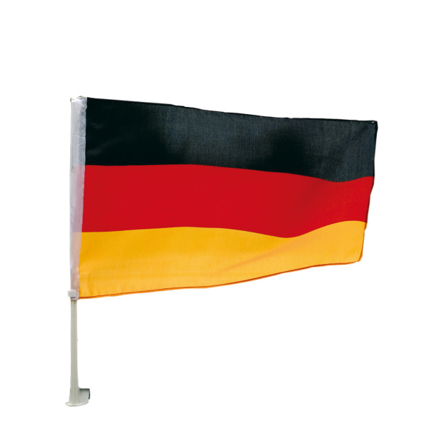 Flaga niemieckiego samochodu wentylatora