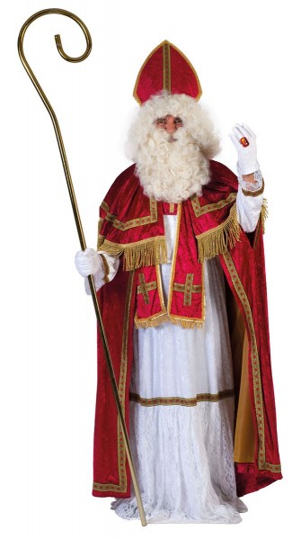 Costume Premium de l'évêque Saint-Nicolas