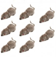 8 Halloween Mäuse Figuren
