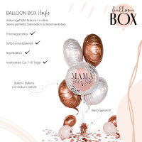 Vorschau: Heliumballon in der Box Mama Du bist die Beste