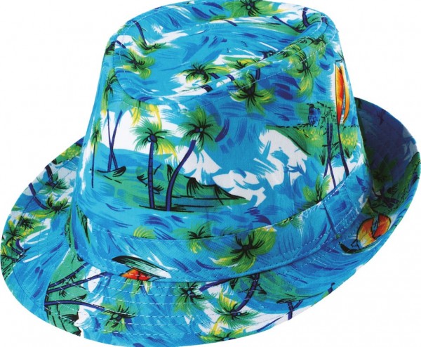 Sombrero de fiesta hawaiano