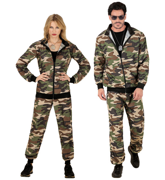 Camouflage Jogginganzug unisex