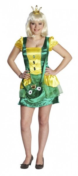 Fairytale frog queen costume