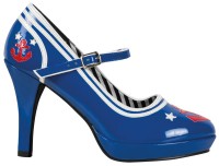 Preview: Navy pumps in blue