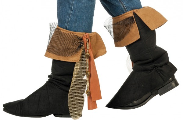 Couvre-bottes pirate unisexe