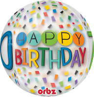 Ballon ballon confettis 70e anniversaire