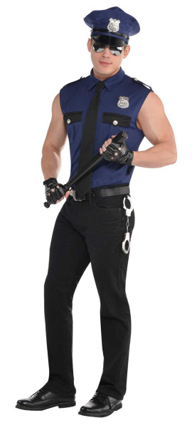 Politibetjent Johnny mænds kostume
