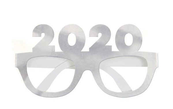 Ensemble de verres en papier 2020 3