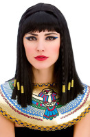 Peluca de Cleopatra egipcia