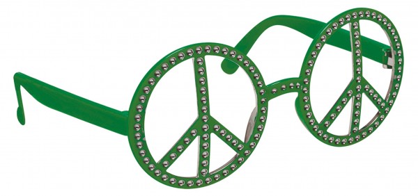 Hippie Paradise Peace-briller 5