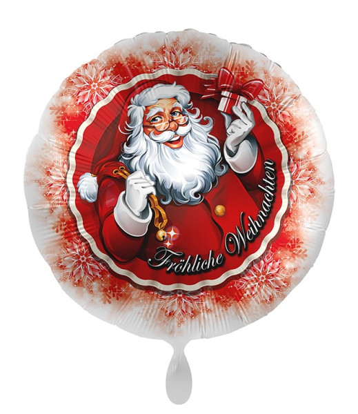 Palloncino Babbo Natale in foil 45cm