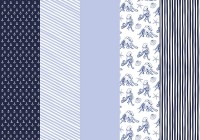 Anteprima: Ahoy Wrapping Paper Maritime Pattern 68,5 x 100 cm