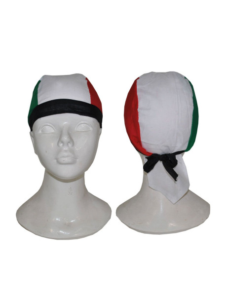 Fan bandana in Italiaanse kleuren