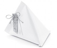 Preview: 10 gift boxes white with label
