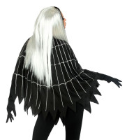 Preview: Spider web poncho for women