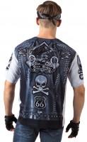Anteprima: Camicia da motociclista in 3D per uomo