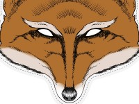 Anteprima: Paper Mask Fox con elastico