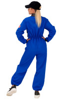 Vorschau: Blaues Astronautinnen Kostüm für Damen