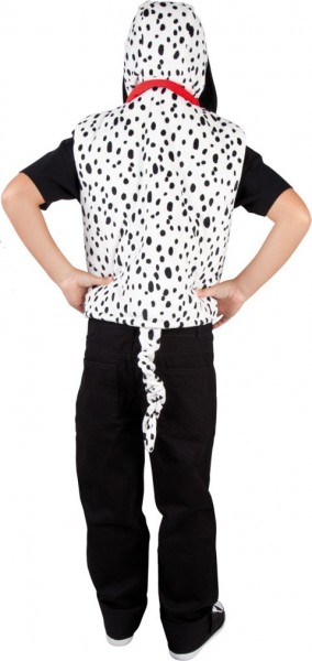 Costume dalmatien avec tête de chien pour enfant 2