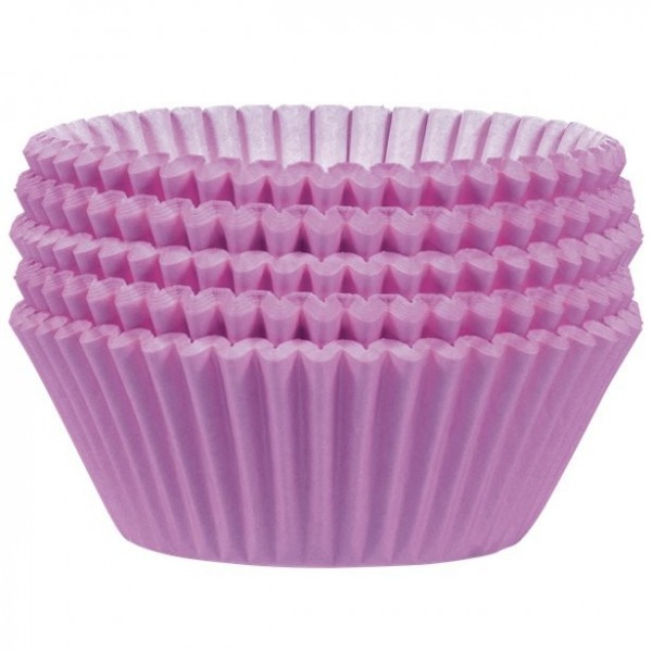 50 caissettes à muffins violets 5cm