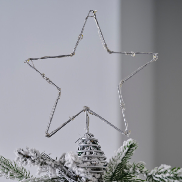 Gwiazda w koronie drzewa LED 25 x 20 cm