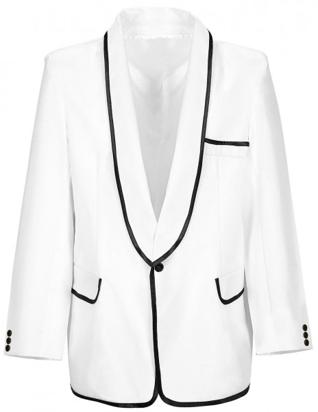 Stylowy garnitur imprezowy James w kolorze białym 2
