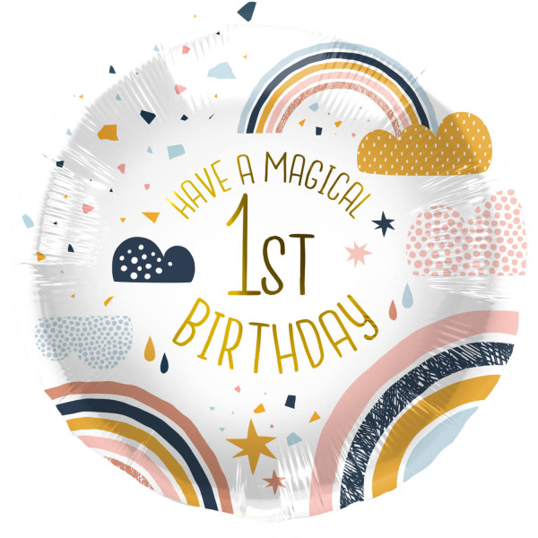Have a magical 1st Birthday balloon 45cm