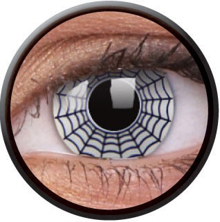 Spinnennetz Halloween Kontaktlinsen