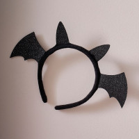 Anteprima: Cerchietto da pipistrello glitterato