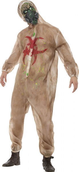 Zombie Con tuta protettiva Costume da uomo