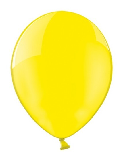 100 Ballons Susi Kirstallgelb 13cm