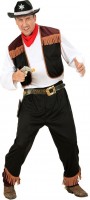 Oversigt: Wild Western Cowboy Jonny herre kostume