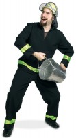 Oversigt: Livredder brandmand herre kostume
