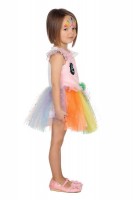 Oversigt: Rainbow enhjørning Ophelia børn kostum