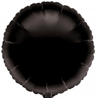 Round Foil Ballon Black 43cm