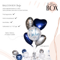 Vorschau: Heliumballon in der Box Little Cute Baby Boy