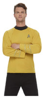 Vista previa: Camisa de uniforme Star Trek para hombre amarillo