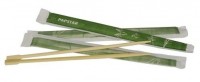 Vorschau: 50 Bambus Stäbchen verpackt 23cm