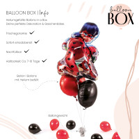 Vorschau: XL Heliumballon in der Box 3-teiliges Set Miraculous