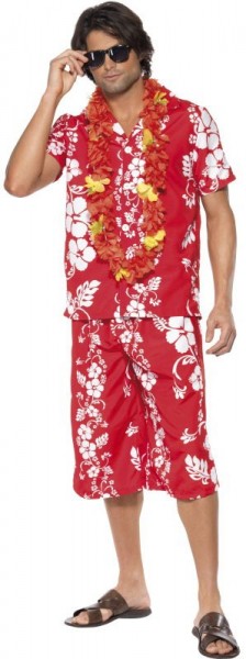 Hawaiian Blossom Surfer Kostym