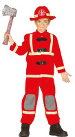 Vorschau: Firefighter Feuerwehr Kostüm für Kinder