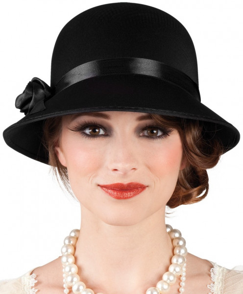 Sombrero de mujer Charleston de los años 20