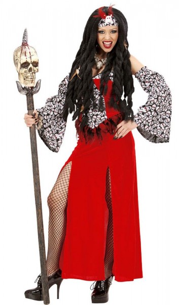 Costume de sorcière magique Vodoo Halloween 2