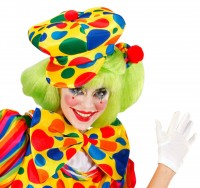 Casquette de gros clowns colorés