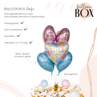 Vorschau: Heliumballon in der Box Für Dich Konfetti