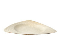 Preview: 25 palm leaf plates Rossini 3-sided 20 x 20cm