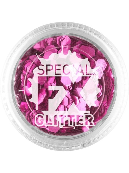 FX Special Glitter Hexagon rose 2g