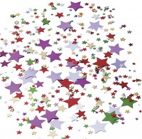 Voorvertoning: Stardust kleurrijke sterren strooi decoratie 15g